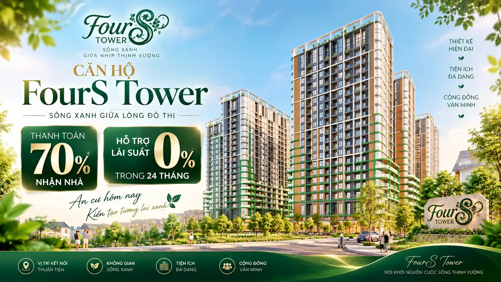 FourS Tower Đà Nẵng - Tháp Bốn Mùa