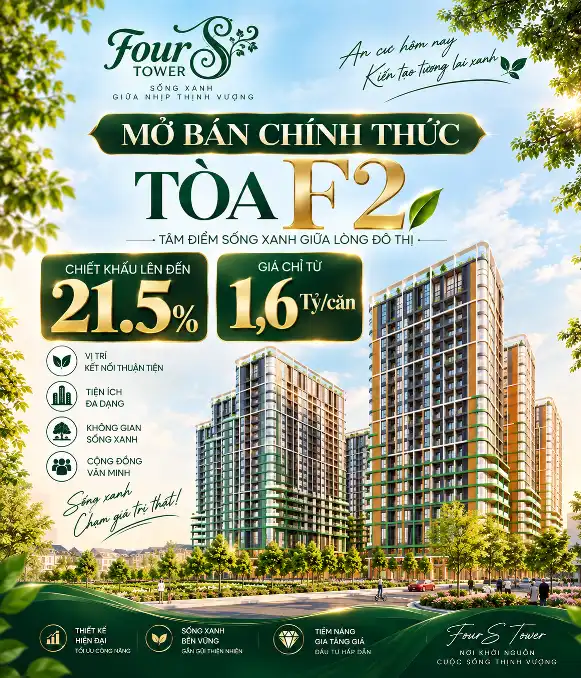 Phối cảnh FourS Tower Đà Nẵng